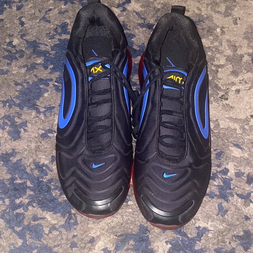 Nike Men's Sneakers Black and Blue